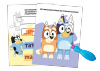 Bluey Wodne kolorowanie, Maluj wodą